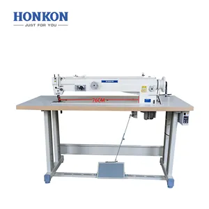 Long arm zigzag sewing machine HK-2530-76 Single needle mixed feeding sewing machine