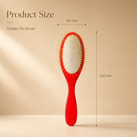 Vente d'usine : Peigne et brosse à poils longs en caoutchouc écologique de luxe pour toilettage d'animaux, avec poils doux, pour usage domestique