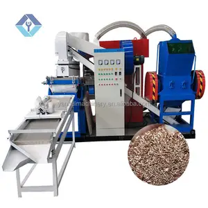 Komplettsatz von Abfalldraht-Recyclingmaschine zum Recycling von Kupfer Reis und Plastik
