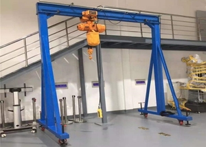 Xách Tay 3 Tấn Nhỏ Giàn Cẩu 5 Tấn 10 Tấn Gru Một Cavalletto Điện Di Động Mini Giàn Cẩu Cho Hàng Hóa - Product Image 4