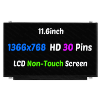 Laptop 11.6 "NV116WHM-N41 HD 1366X768 Pengganti Tampilan Panel Layar LCD Non-sentuh 30 Pin