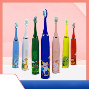 Produttore all'ingrosso carino vibrante sonico spazzolino elettrico per bambini a batteria sostituibile con testina morbida via orale pulita - Product Image 6