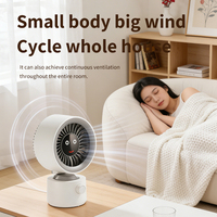 Meilleur ventilateur de bureau personnel, mini ventilateur de table portable rechargeable par USB, petit ventilateur électrique, cadeau idéal pour la chambre, la maison, le bureau, l'hôtel, les voyages