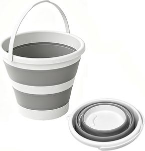 Space Saving <b>Collapsible</b> Bucket PP TPE Material Foldable Water Bucket With Pour Spout for Home Car Camping Laundry <b>Storage</b> - Product Image 1