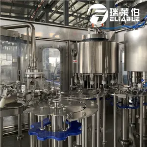 Voll automatische hochwertige 0,2-2L PET-Flasche 4000BPH Reinwasser-Produktions linie Abfüll maschine