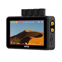Vigo Atom A5 Mini Émetteur-récepteur sans fil bi-bande avec enregistrement/lecture intégrés, transmission vidéo HD un émetteur deux récepteurs