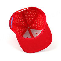 Gorra Snapback de Alto Rendimiento para Exteriores con Logotipo de Parche de Goma de Hoja Tropical Floral de 6 Paneles, Personalizada, de Alta Calidad, Cortada con Láser, Venta al por Mayor