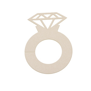 12 Segnaposto a Forma di Anello con Diamante per Tavoli da Matrimonio, Marcatori per Bicchieri di Champagne, Eleganti Decorazioni per Addio al Nubilato - Product Image 5