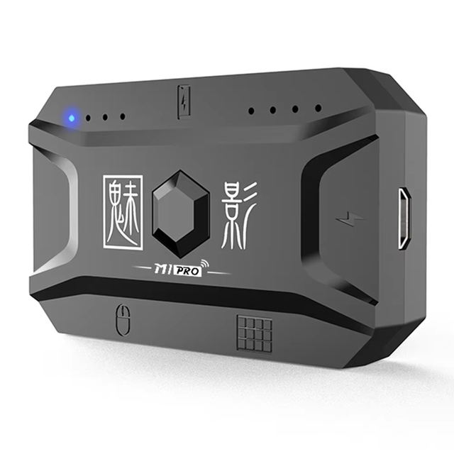 Keyboard Mouse Converter Portable Mobile Game Keyboard and Mouse Adapter M1 Pro BT5.0 Connection Support Android IOS System