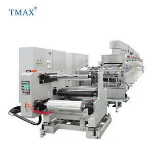 Máquina de revestimento a vácuo vertical da marca tmax para a produção de eletrodo da bateria de íon de lítio