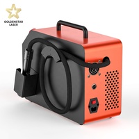Mesin Pembersih Logam Laser Portabel GS 200w, Mesin Pembersih Laser Pulsa untuk Penghapusan Karat Permukaan Logam, Pembersihan Laser Industri