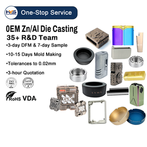 铸造服务 高精度金属铸造 锌铝合金压铸件 定制铸造制造商 - Product Image 1