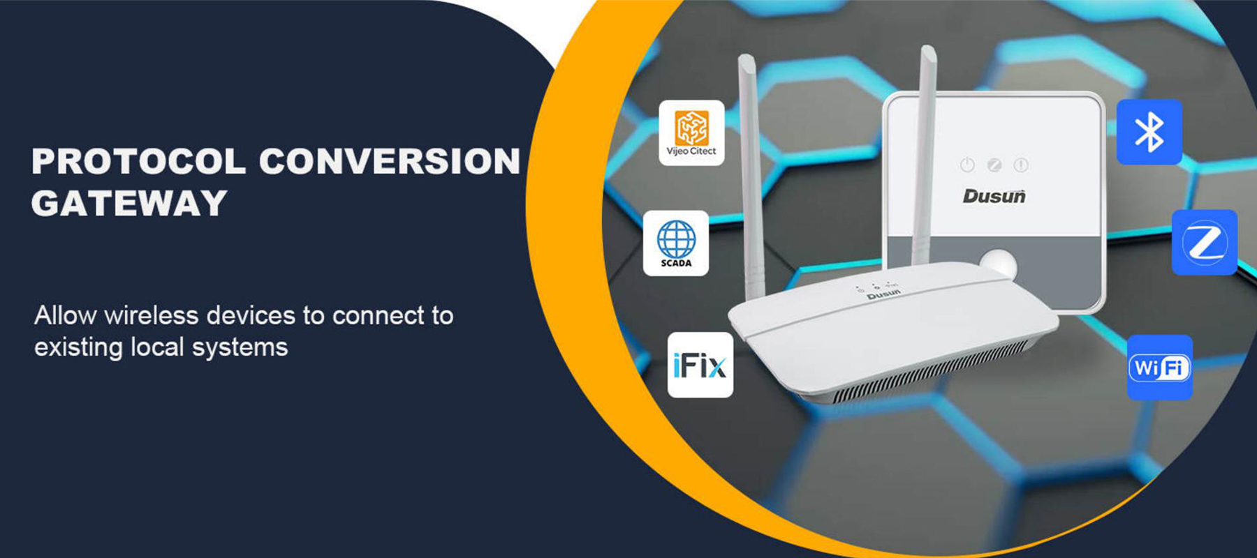 DUSUN Smart Home Co<i></i>ntrol Co<i></i>nnection zigbee hub