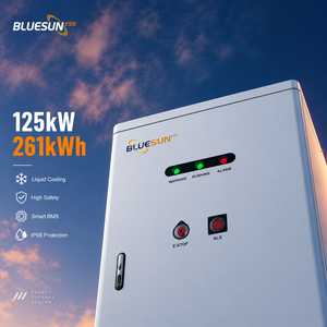 EU STOCK All-in-One Cooling BESS 261kWh Hybrid Solar Cabinet for Commercial Shaving - Product Image 1