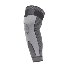 Genouillères de sport d'extérieur antidérapantes en nylon et spandex épais, soutien de genou pour la musculation et la force athlétique - Product Image 3