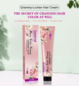 Crème colorante pour cheveux à l'huile d'argan sans ammoniaque ni PPD, qualité professionnelle pour salon, convient à tous les types de cheveux - Product Image 3