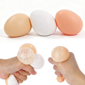 Cross-border TPR slow rebound egg flour kneading <b>music</b> mini ball decompression toys decompression kneading <b>music</b> manufacturers - Product Image 2