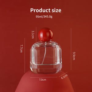 Botella de Perfume de Vidrio Cilíndrica con Cuello de Rosca Eric, Color Degradado, 30ml 50ml 100ml, Botella de Perfume de Lujo con Atomizador - Product Image 2