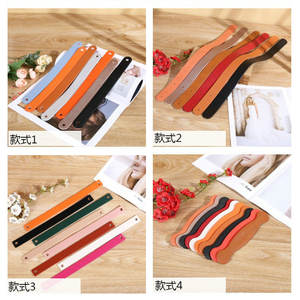 Poignées de sac en cuir PU, couleur unie, durables, pour boîtes cadeaux et sacs, style 1 2 3 4 - Product Image 5