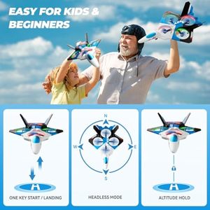 Ept điều khiển từ xa không chổi than Quadcopter máy bay chiến đấu RC máy bay không người lái máy bay phản lực 6-trục Gyro Máy bay trực thăng <span class=keywords><strong>360</strong></span> ° lật đồ chơi với cố định Chiều cao ánh sáng - Product Image 4