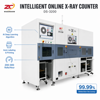 Compteur de composants SMD en ligne à rayons X DS-3200, 200-300 rouleaux/h |   Charge/Décharge entièrement automatiques |   Étiquetage automatique |   Prêt pour MES/WMS/ERP
