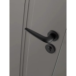 Juego de Manijas Magnéticas Silenciosas para <span class=keywords><strong>Puerta</strong></span>, de Aleación de Zinc Amarillenta, Modernas, para Interiores, para Dormitorio, Sala de Estar, Uso Doméstico - Product Image 4