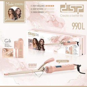 Rizador de Pelo DSP Pro con Tubo de Aluminio de 9mm, Pantalla LED y Ajustes de Calor para Todo Tipo de Cabello - Product Image 1