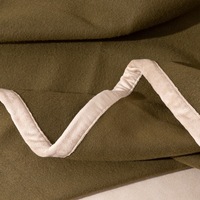 Haute qualité 600g Polyester Double face polaire couverture Double couche Composite étanche à l'humidité été couette militaire vert canapé