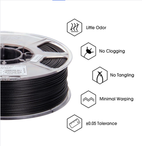 ESUN EPLA-CF 1.75mm 3D Filament 1KG Carbon Fiber <b>PLA</b> Filament High Temperature Resistance Blow Molding Grade Fast Printing - Product Image 5