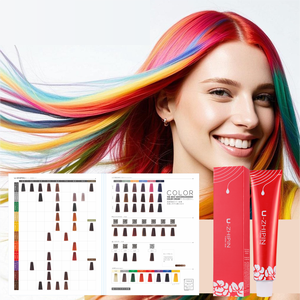 Coloration capillaire permanente en gros <span class=keywords><strong>pour</strong></span> salons, teinture capillaire italienne en crème avec formule entièrement naturelle - Product Image 2
