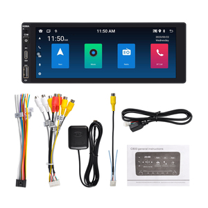 Android 6.9 Polegada 1din Modelo Universal Android Car Multimedia Player Car Radio Navegação GPS Carplay Screen - Product Image 4