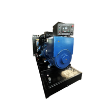 Groupe électrogène diesel 3 phases 380V à refroidissement par eau de type ouvert 15kVA 25kVA 35kVA pour champ pétrolier avec moteur