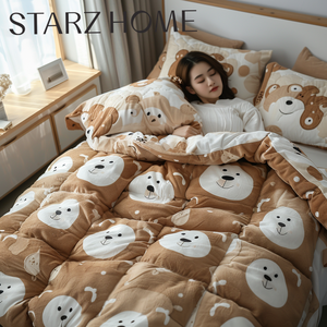 Coperta in cotone gotico bear baby 7 pezzi <span class=keywords><strong>lenzuola</strong></span> egyptiane copriletto egizio casa hotel bamboo spider-man - Product Image 2