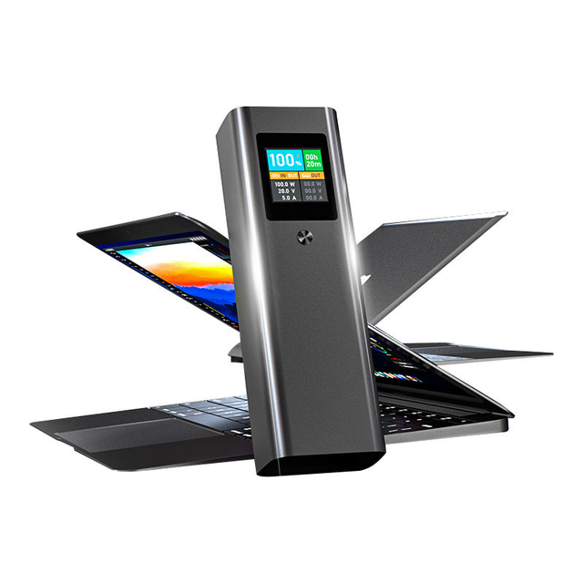 20000mAh Power Bank 100W Super Fast Charging Laptop with Type-C Port and LED Display High Capacity PD Quick Charge Power Bank