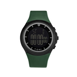 นาฬิกาข้อมือดิจิตอล <span class=keywords><strong>TOMI</strong></span> T220 สำหรับผู้ชาย สายซิลิโคน จอ LED แสดงผลหลากหลายฟังก์ชั่น นาฬิกาลำลองสำหรับกิจกรรมกลางแจ้ง รับผลิตแบบ OEM ODM - Product Image 2