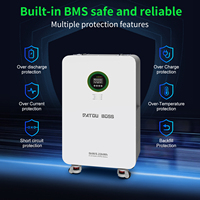 DATOU BOSS Tout-en-un 5 KW 5.22KWh Onduleur Hybride avec Batterie au Lithium Stockage d'Énergie Solaire MPPT Dongle Wifi Intégré