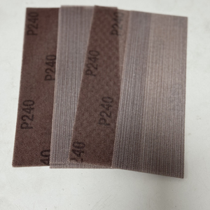 70-198mm for <strong>Abranet</strong> Rectangular Dry <strong>Sandpaper</strong> 120-400 Grit Flocking for Automatic Paint Putty Grinding OEM - Product Image 5