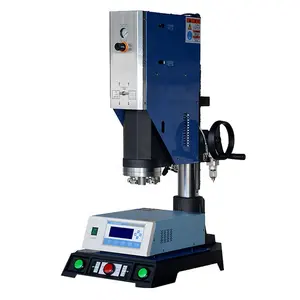 Máquina de soldadura ultrasónica de plástico, 2600w, para tarjeta acrílica Manual, tarjeta de clasificación, placa de PSA, soldador ultrasónico