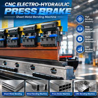 Presse plieuse électro-hydraulique CNC de 400 tonnes, 4000 mm, 6+1 axes, pour le pliage de tôles en acier épais