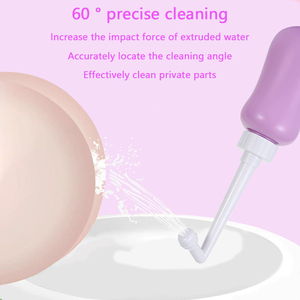 Sell Women Owned EVA Temperature Resistance 80 Degree Material Perineum Small Foldable <strong>Travel</strong> <strong>Sprayer</strong> Portable <strong>Bidet</strong> Peri Bottle - Product Image 2