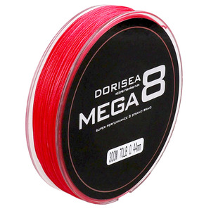 สายเบ็ดตกปลา Dorisea Mega 8เส้นลวด PE แบบมัลติฟิลาเมนต์ถัก10-100LB X8ยาว300เมตรสำหรับสายน้ำในทะเลสาบ - Product Image 5