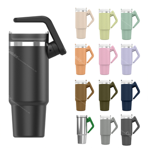 Tazas de Acero Inoxidable de Doble Capa, Tazas Pintadas Personalizadas, Botellas de Agua Selladas de 30 oz - Product Image 1