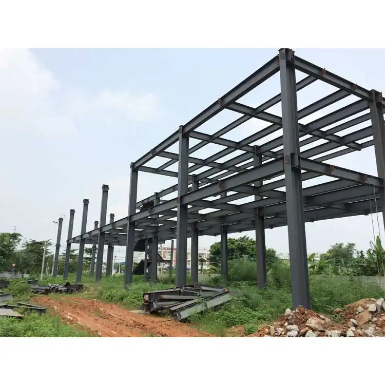 Aço galvanizado anti-ferrugem fabricação de metal estrutura aço estrutura aço construção