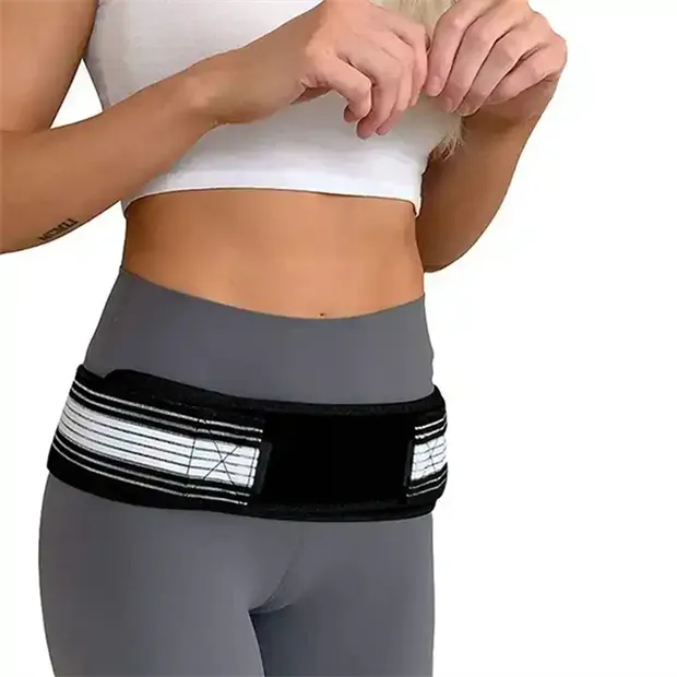Mulheres grávidas pós-parto Correção pélvica Belt ajustável The Sacroiliac Belt Hip Lift Belly Belt