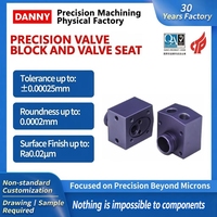 Services d'usinage CNC OEM ODM, bloc de soupape de pompe à béton, pièces/componentes de pompe hydraulique, pièces usinées CNC sur mesure