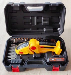 เครื่องตัด<span class=keywords><strong>พุ่ม</strong></span><span class=keywords><strong>ไม้</strong></span>ไฟฟ้าแบบมือถือแบตเตอรี่ชาร์จไฟได้20โวลต์เครื่องเล็มหญ้าไร้สายสำหรับงานประดิษฐ์ทำด้วยตัวเอง - Product Image 3