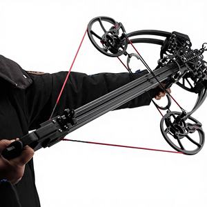 Kit de chasse professionnel avec arc composé, flèches à billes d'acier et pointe de chasse pour les passionnés d'archerie adultes – Équipement complet pour l'archerie - Product Image 1