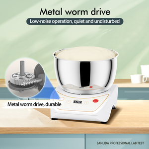 Máy trộn thực phẩm <span class=keywords><strong>mini</strong></span> với tô inox 5 lít, máy nhào bột điện, thiết bị nhà bếp - Product Image 5