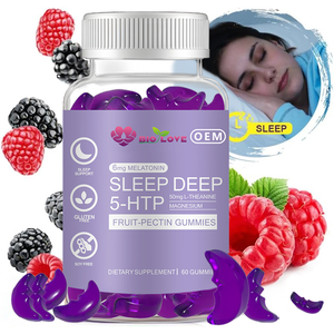 Gomitas de Melatonina para Prevenir el Jet Lag, Venta de Fábrica, Refrescan y Ayudan a Dormir Rápidamente, Contenido Natural, Gomitas de Belleza - Product Image 1
