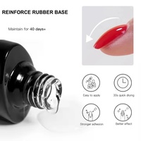 Gel de base en caoutchouc pour salon de manucure, haute élasticité, longue durée, sans HEMA, professionnel, 500g 1Kg en vrac, avec logo personnalisé